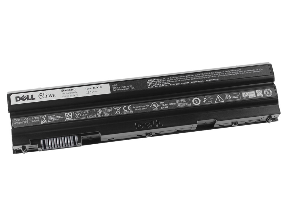 (image for) Original 65Wh 6 Cell Dell 2N6MY YJ02W HWR7D Battery