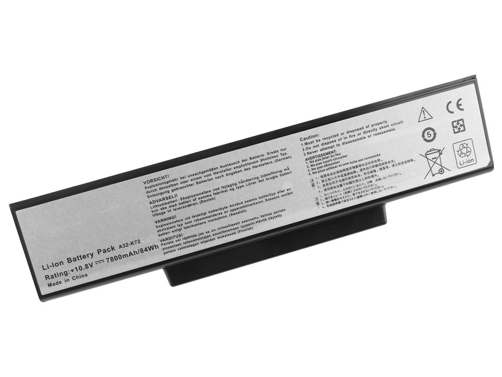 (image for) 9 Cell Asus A73 A73B A73BR Battery