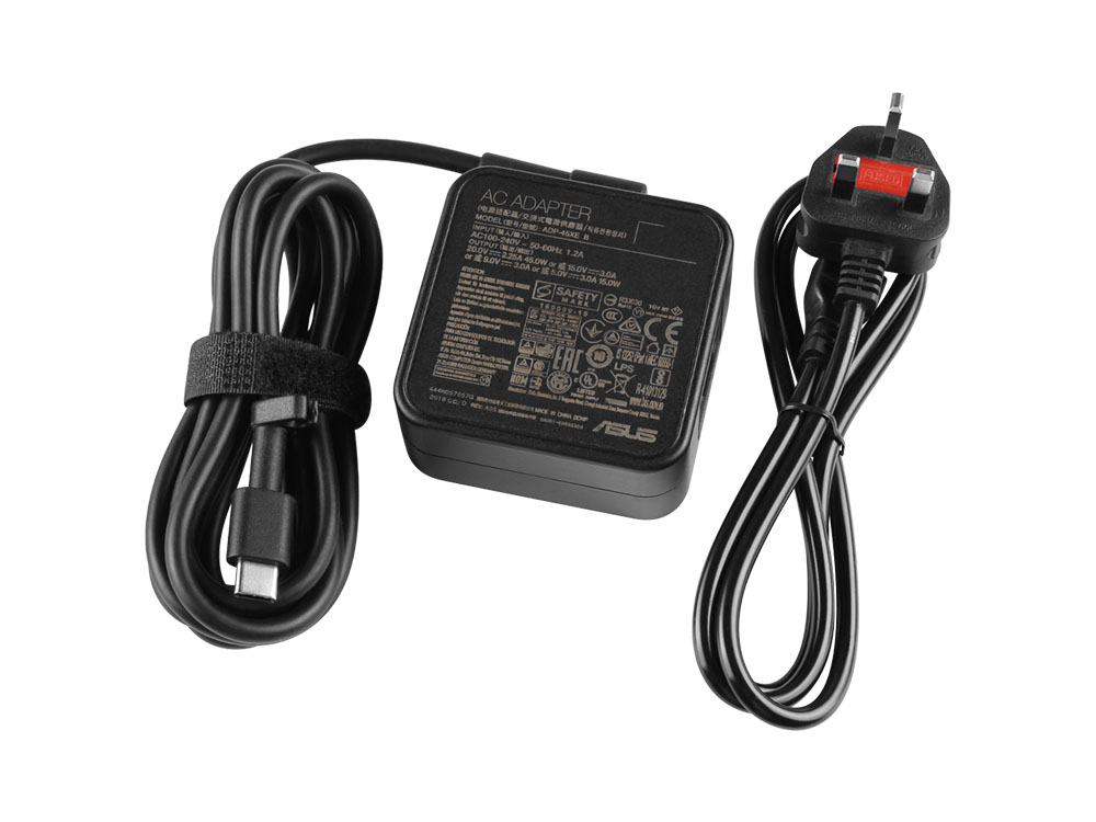 (image for) 45W USB-C Acer CB314-1HT-C1MK Adapter Charger + Cord