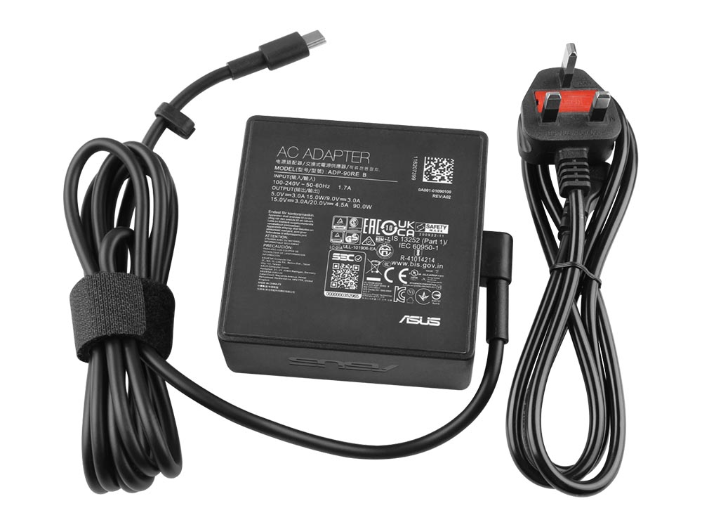 (image for) Original 90W USB-C Asus 0A001-00059500 Adapter Charger + Cord