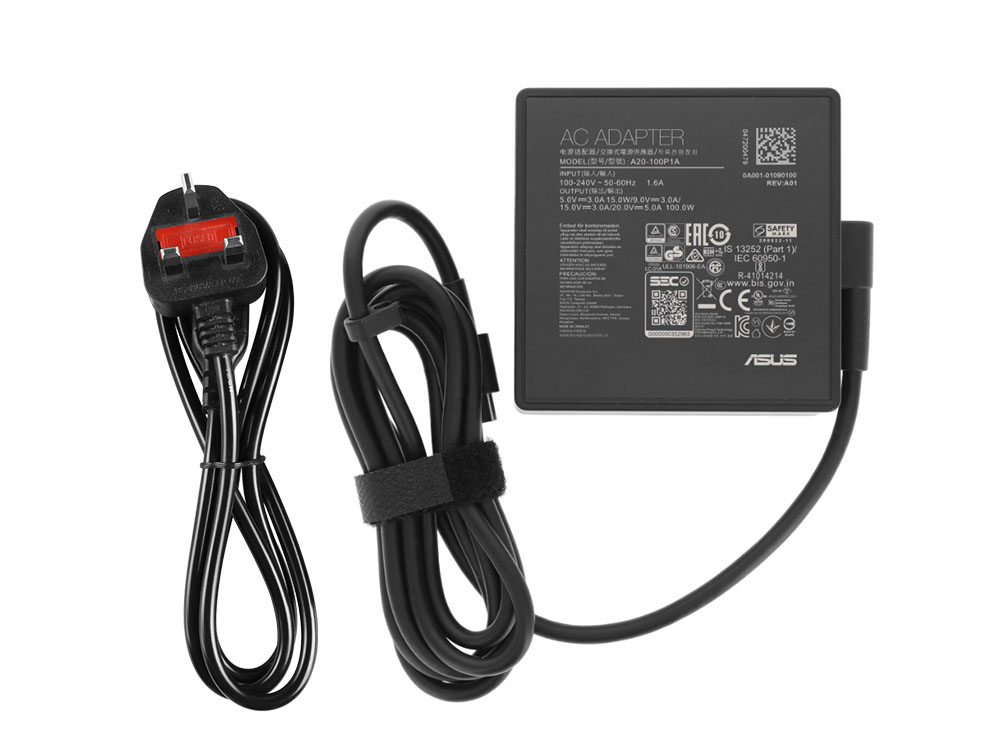(image for) 100W USB-C Asus ROG Flow X13 GV301RA-LJ056W Adapter Charger + Cord