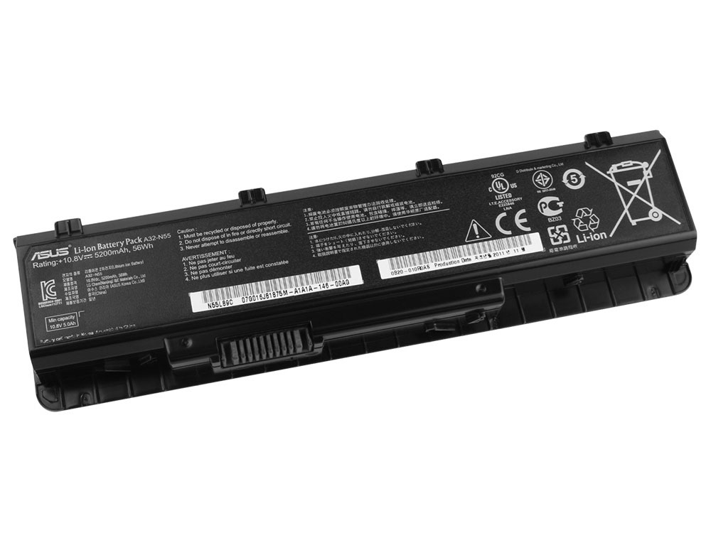(image for) Original 6Cell Asus 07G016J01875 70-N5F1B1000Z Battery