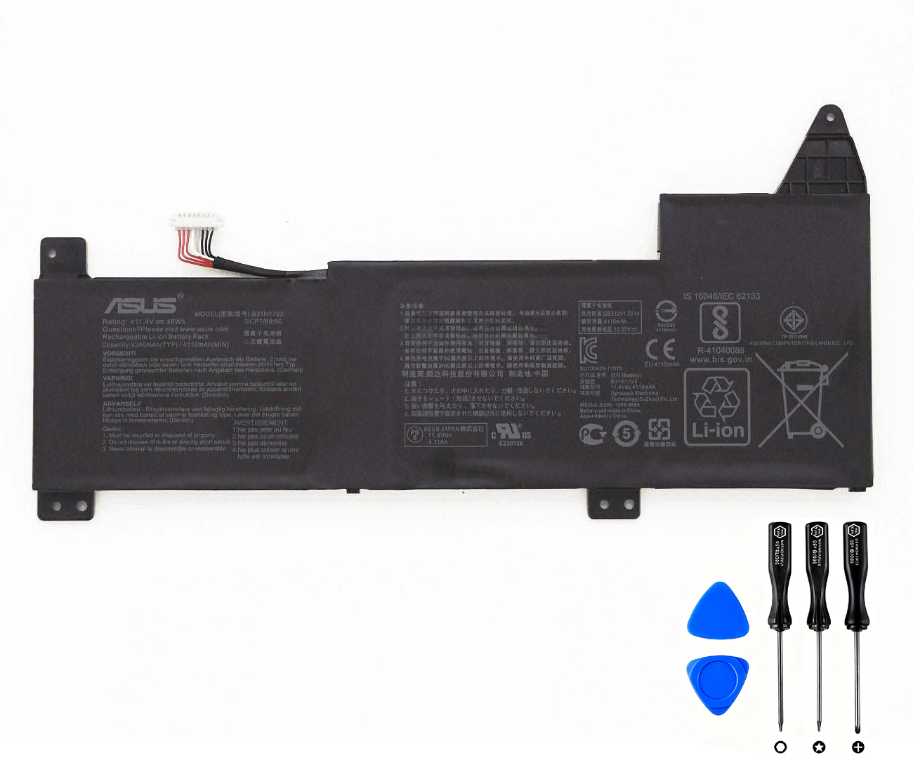 (image for) Original 4210mAh 48Wh 3-Cell Asus A570ZD F570ZD Battery