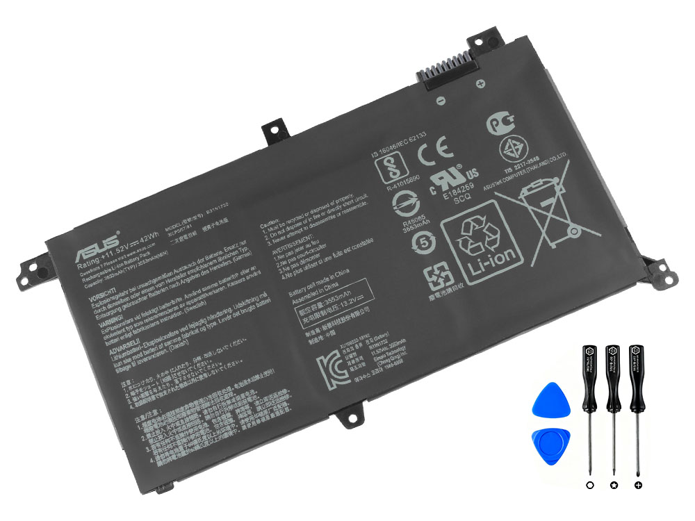 (image for) Original 3653mAh 42Wh 3-Cell Asus 0B200-02960000 Battery