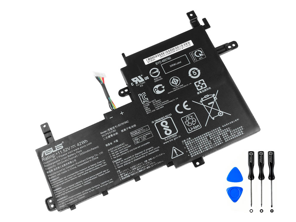 (image for) Original 3645mAh 42Wh 3-Cell Asus 0B200-03440000 Battery