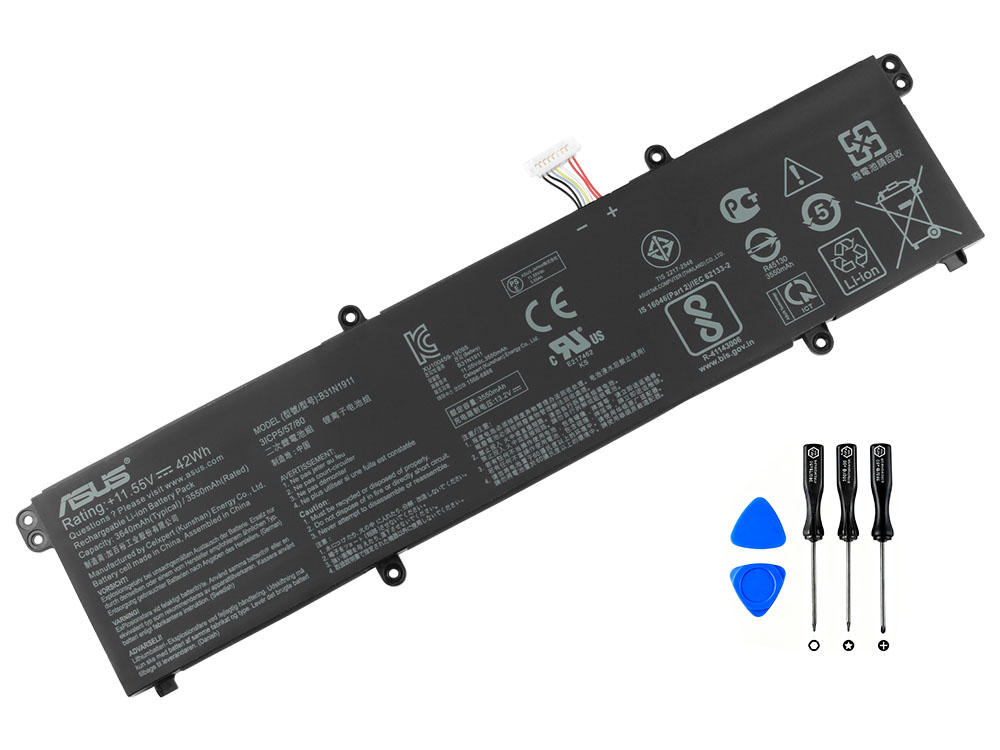 (image for) Original 3640mAh 42Wh 3-Cell Asus ExpertBook B1 B1402 Battery
