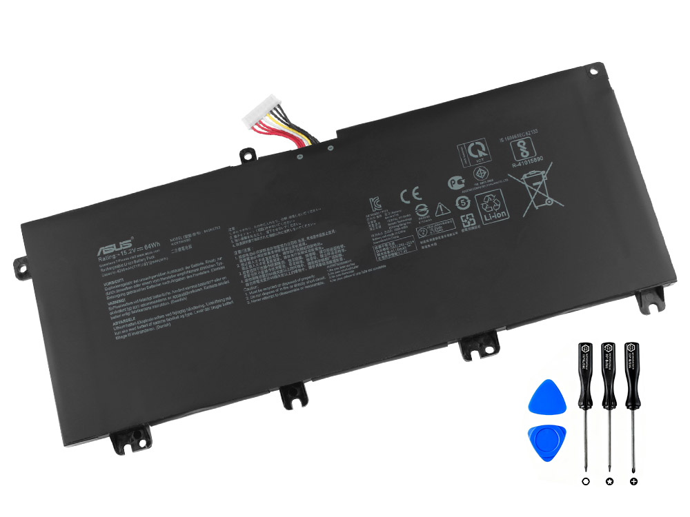(image for) 4110mAh/4240mAh 64Wh 4-Cell Asus B41N1711 0B200-02730100M Battery