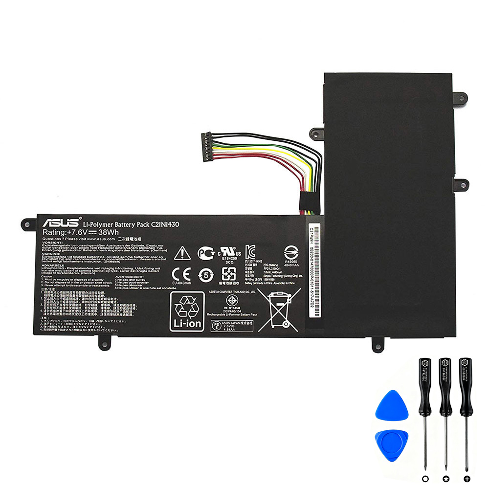 (image for) Original 38Wh 5000mAh 2-Cell Battery Asus C21N1430 0B200-01470000