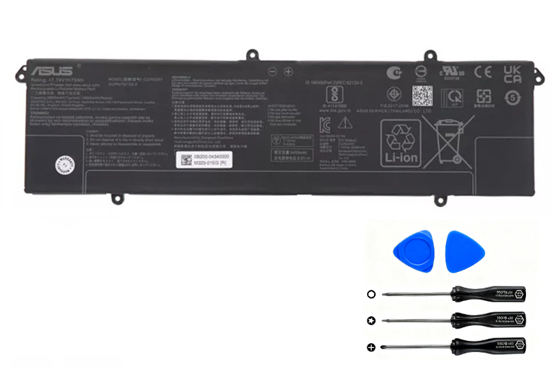 (image for) Original 75Wh Asus C22N2207 0B200-04340000 2ICP4/70/123-2 Battery