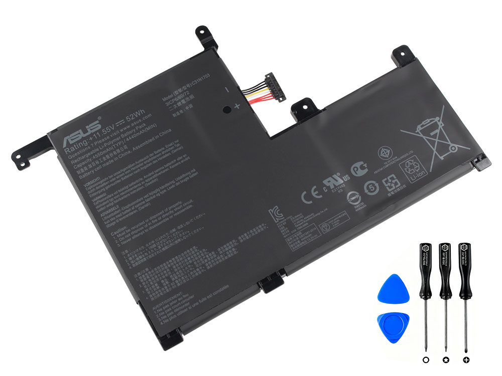(image for) Original 4550mAh 52Wh 3-Cell Asus Q505 Q505U Battery