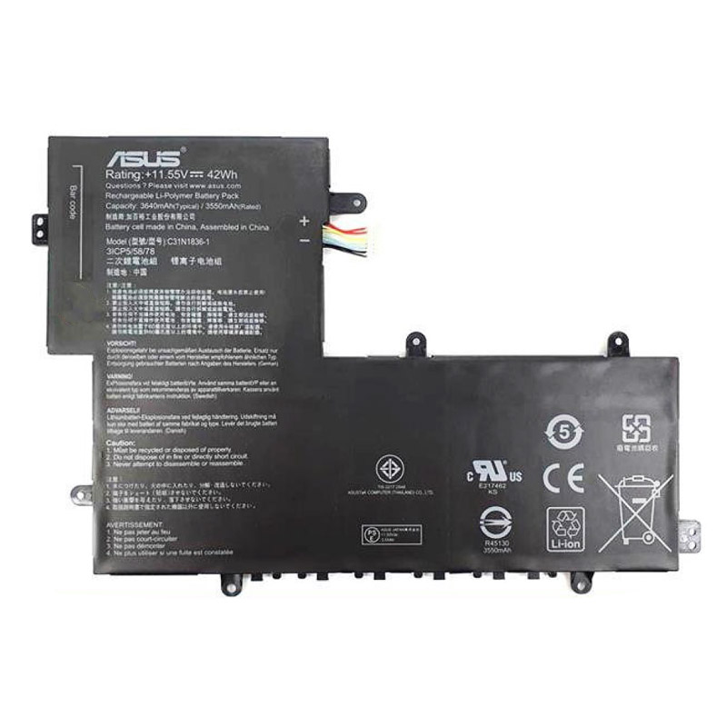 (image for) Original 3640mAh 42Wh 3-Cell Asus 0B200-03370200 Battery