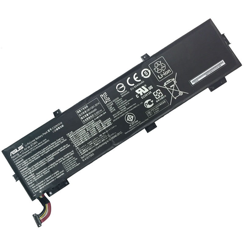 (image for) Original 93Wh 8040mAh 9-Cell Asus ROG G701VIK-BA047T Battery