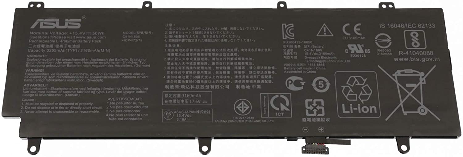 (image for) Original 3255mAh 50Wh 4-Cell Asus 0B200-03020000 Battery