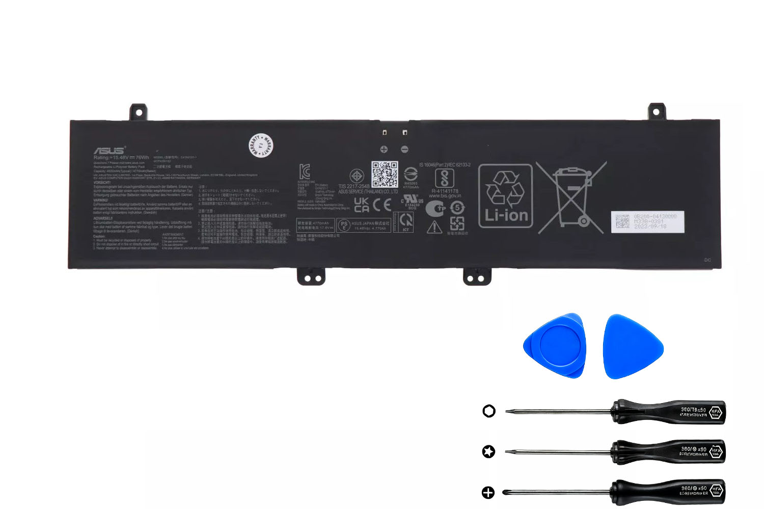 (image for) Original 76Wh Asus C41N2101-1 0B200-04130000 Battery