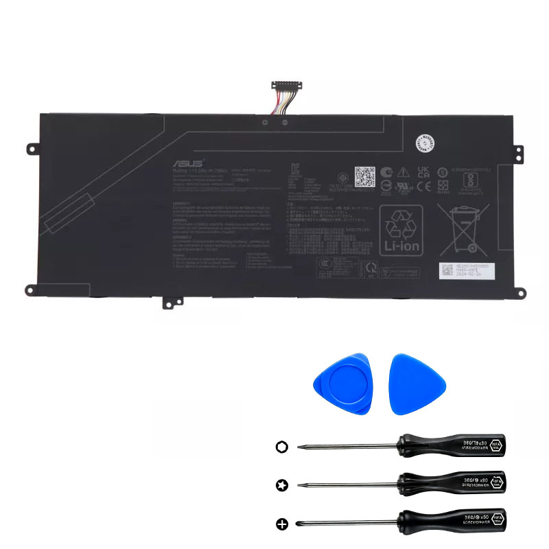 (image for) Original 75Wh Asus C41N2306 0B200-04510000 Battery