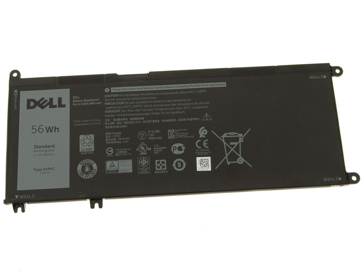 (image for) 3500mAh 56WH 4 Cell Dell Chromebook 13 3380 P80G P80G001 Battery