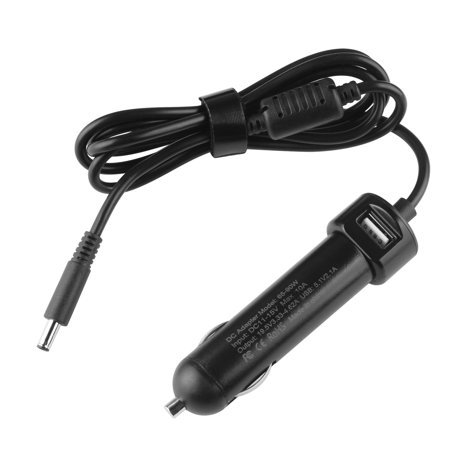 (image for) 65W Dell Inspiron 13 (5301-0D0XN) (5301-XMPJ4) (5301-RNHJ3) Car Charger