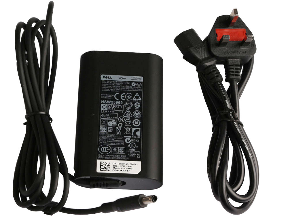 (image for) Original 45W Dell inspiron 13 7352 Adapter Charger + Free Cord