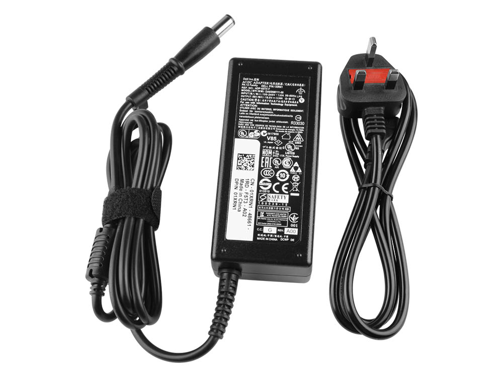 (image for) Original 65W Dell 01XEN1 W2J36 Power Adapter + Free Cord