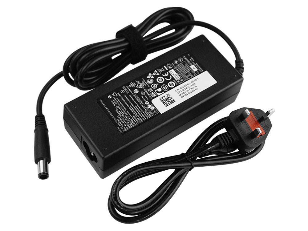 (image for) Original 90W Dell 03N44P 0NY512 3N44P(7.4mm * 5.0mm) Charger AC Adapter + Powre Cord
