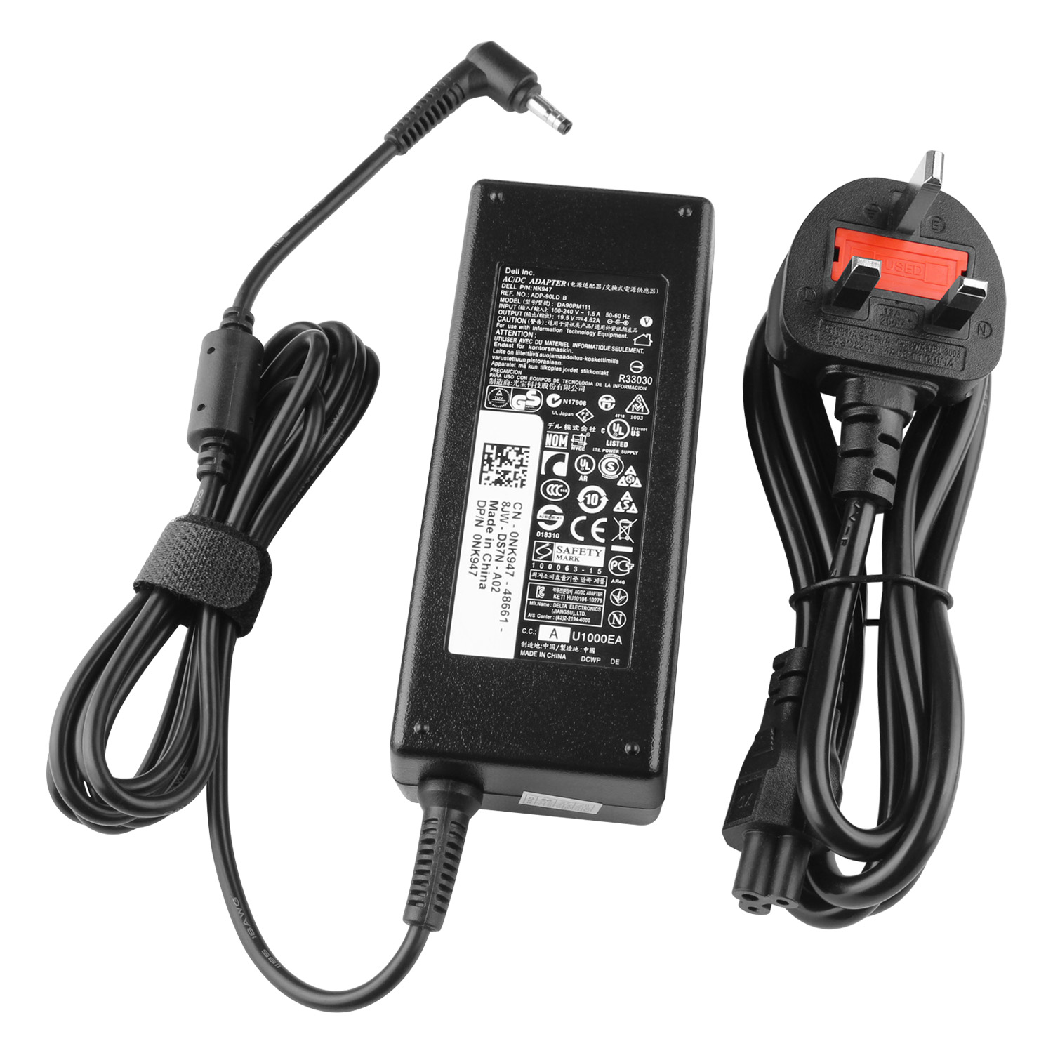 (image for) Original 90W Adapter Charger Dell Inspiron 24 5488 All-in-One + Free Cord