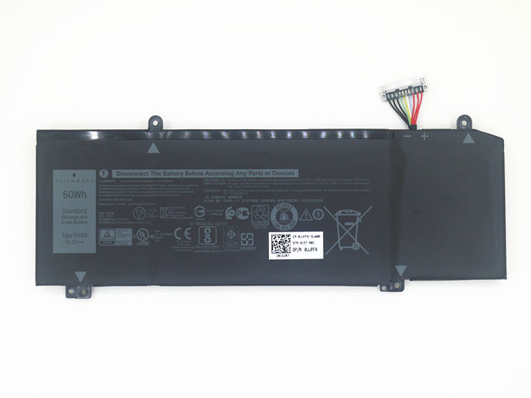 (image for) Original 3750mAh 60Wh 4 Cell Dell 06YV0V 0JJPFK 1F22N Battery