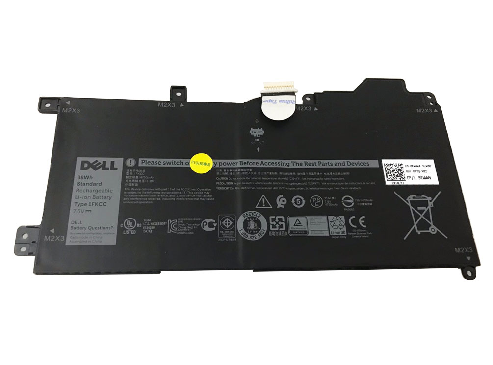(image for) Original 38Wh Dell Latitude 12 2in1 (7200-TNMV1) Battery