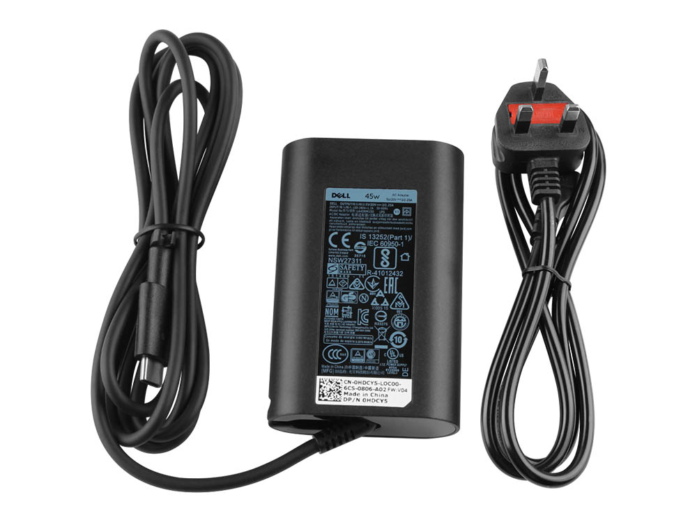 (image for) 45W USB-C Dell 450-AKVB 1J12J Adapter Charger