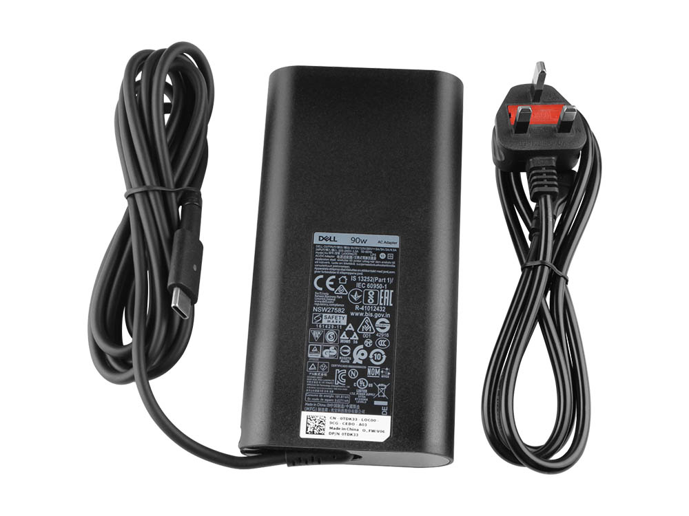 (image for) 90W USB-C Dell Chromebook 3110 2-in-1 Adapter Charger