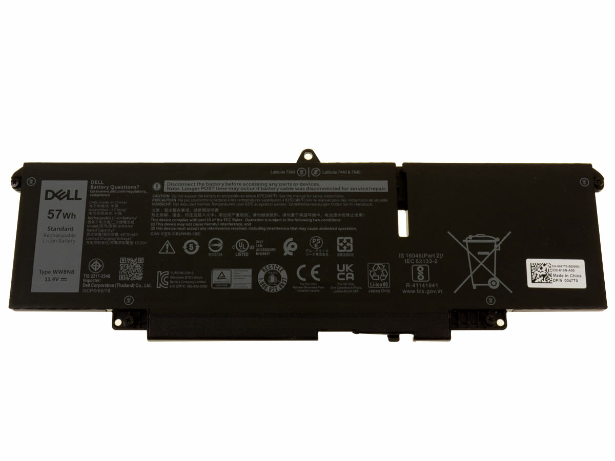 (image for) Original 4878mAh 57Wh 3-Cell Dell 66DWX 066DWX Battery