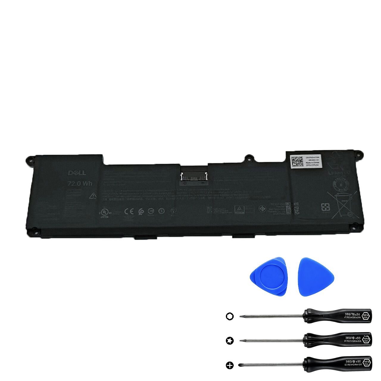 (image for) Original Dell 7PV3H 07PV3H Battery 72Wh