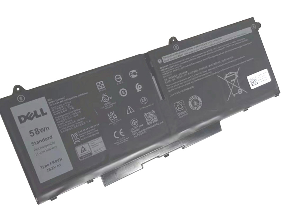 (image for) Original 3625mAh 58Wh 4-Cell Dell 8H6WD 8P81K Battery
