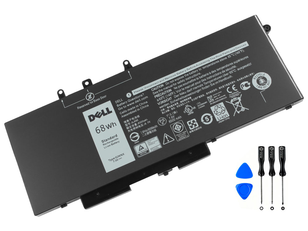 (image for) Original 68Wh 8500mAh Dell 0FPT1C 0KCM82 0DV9NT RRJDX Battery