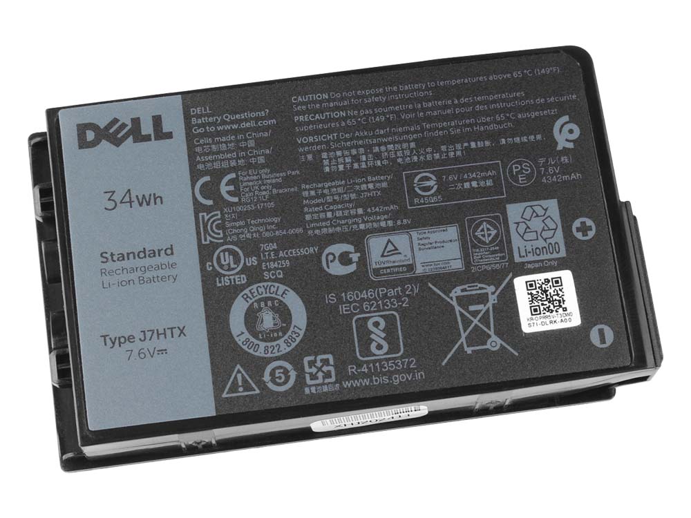 (image for) Original 4342mAh 34Wh 4-cell Dell 451-BCDH Battery
