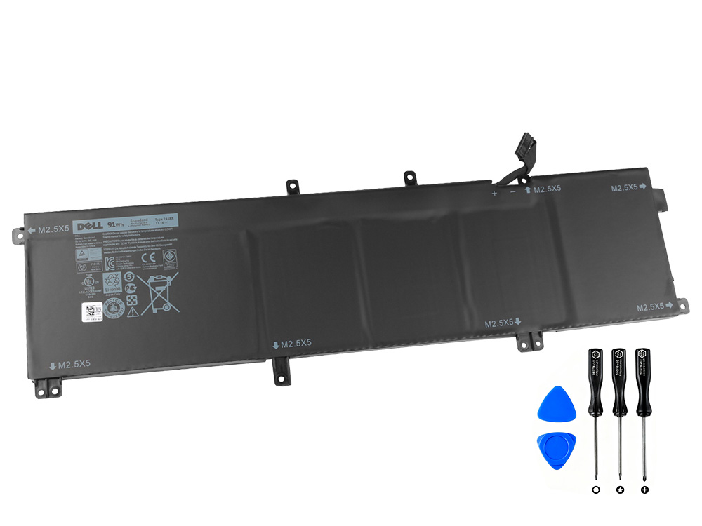(image for) Original 91Wh 9-Cell Dell 07D1WJ 7D1WJ Y758W Battery