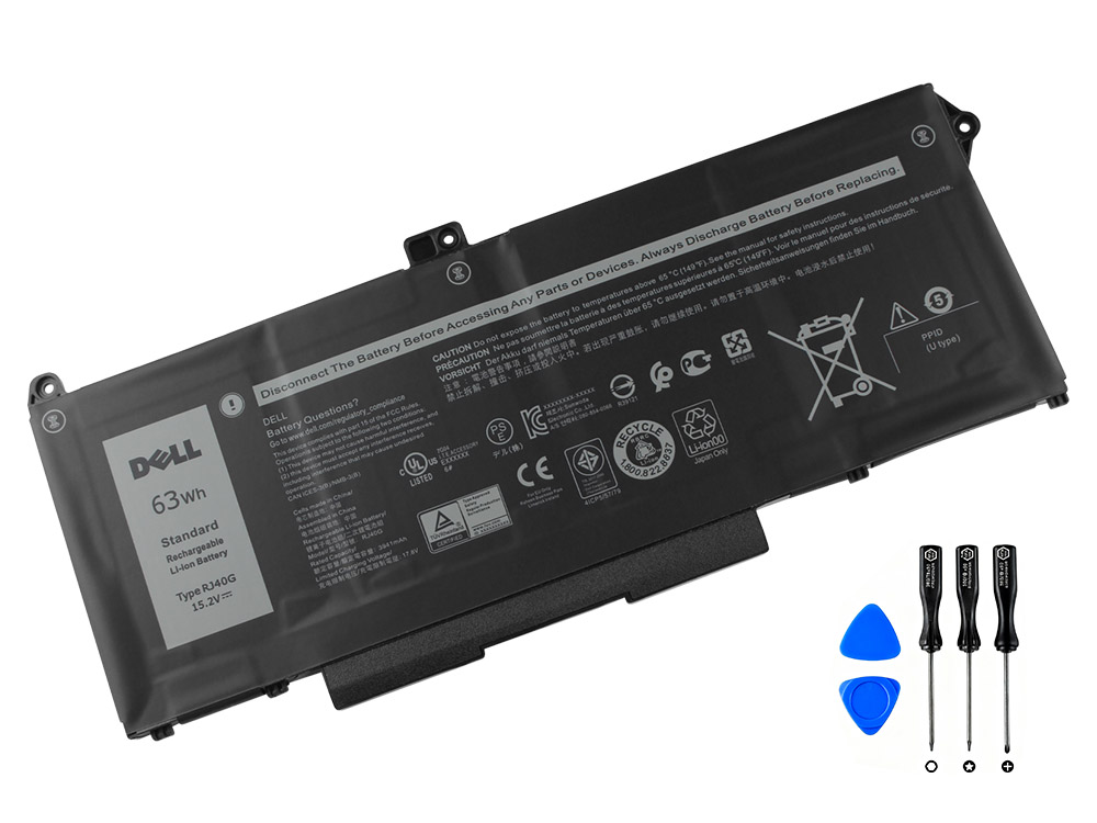 (image for) Original 4145mAh 63Wh 4-Cell Dell RJ40G 075X16 39V1H Battery