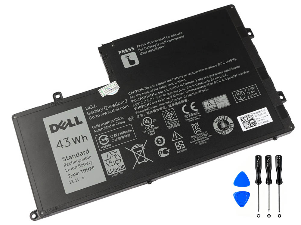 (image for) Original 43Wh 3800mAh 3 Cell Dell 1WWHW 01WWHW Battery