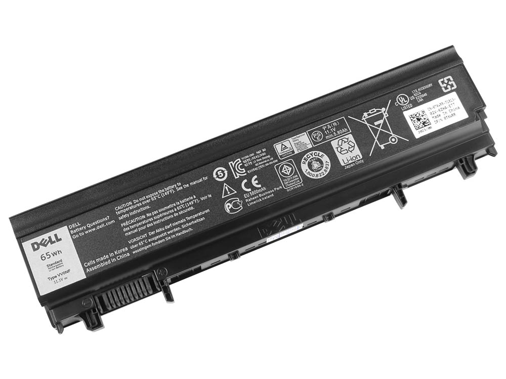 (image for) Original 5800mAh 65Wh 6-Cell Battery Dell Latitude E5440 5440-2587