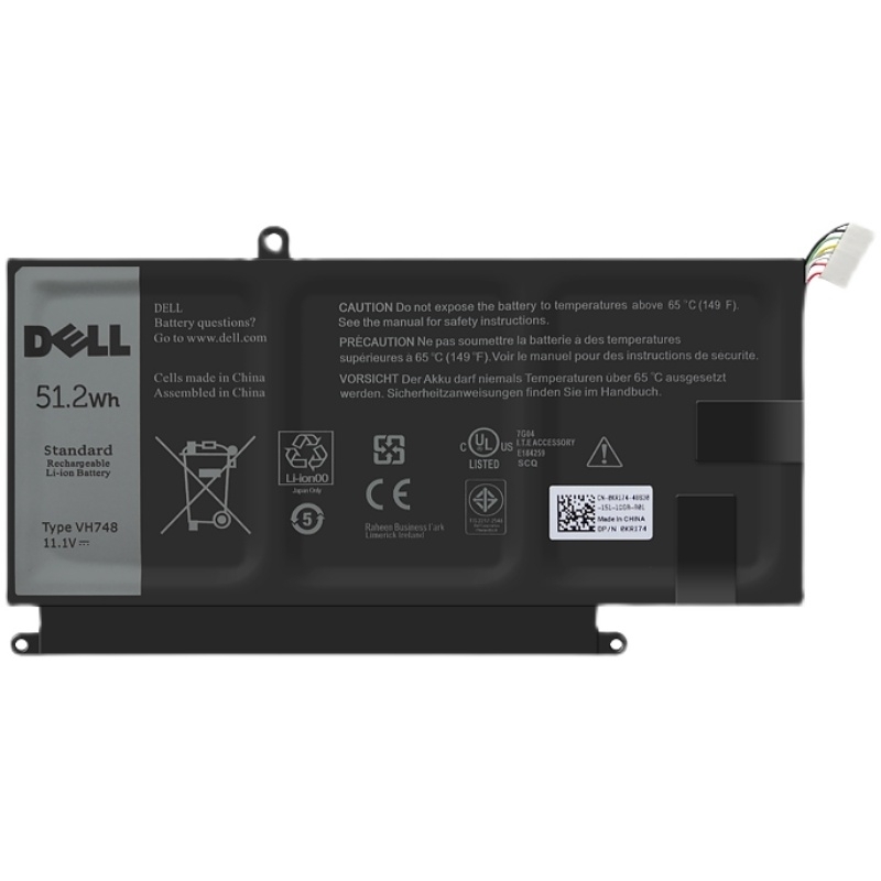 (image for) Original 51.2Wh 6 Cell Dell TWRRK Battery