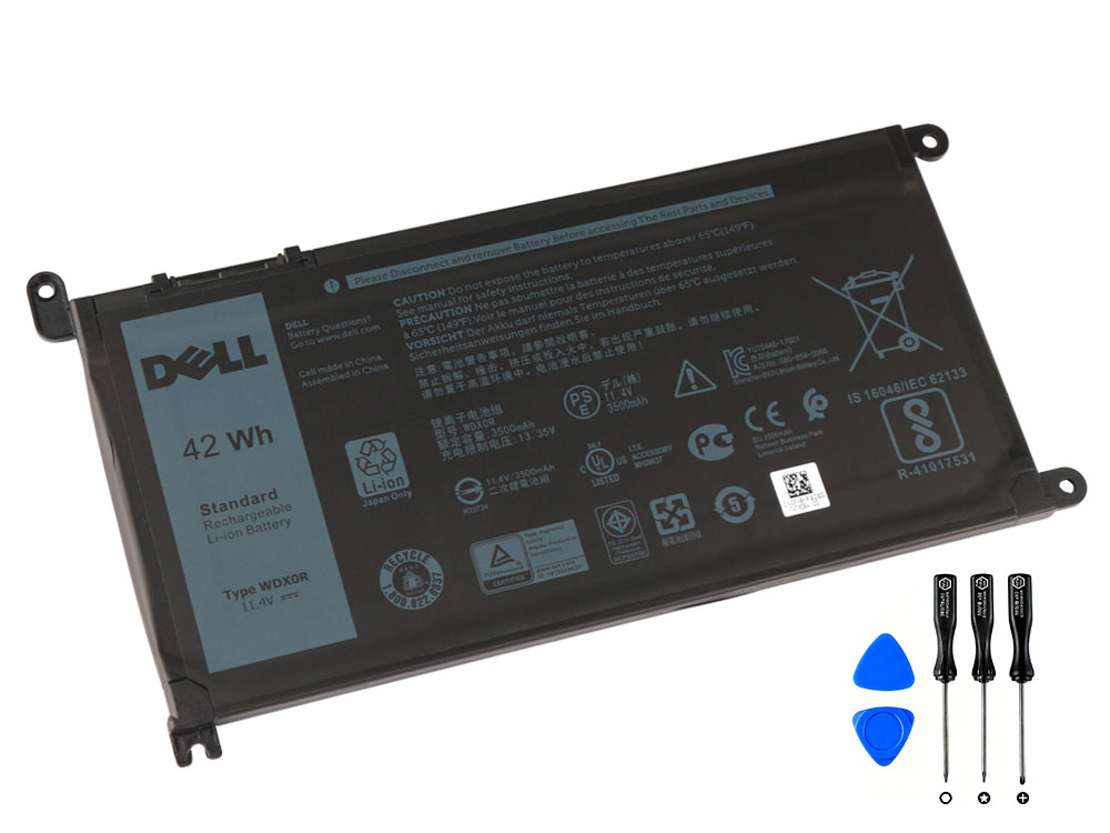 (image for) Original 3500mAh 42Wh 3 Cell Dell 0WDX0R Battery