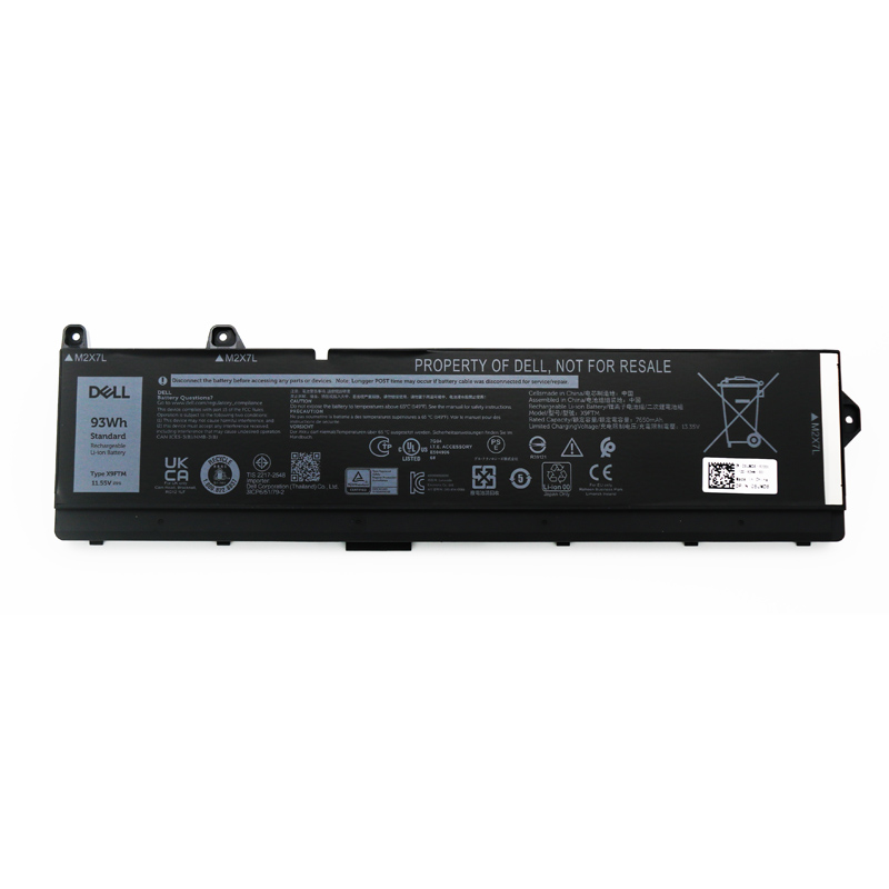 (image for) Original 7650mAh 93Wh 6-Cell Dell 451-BCYG Battery