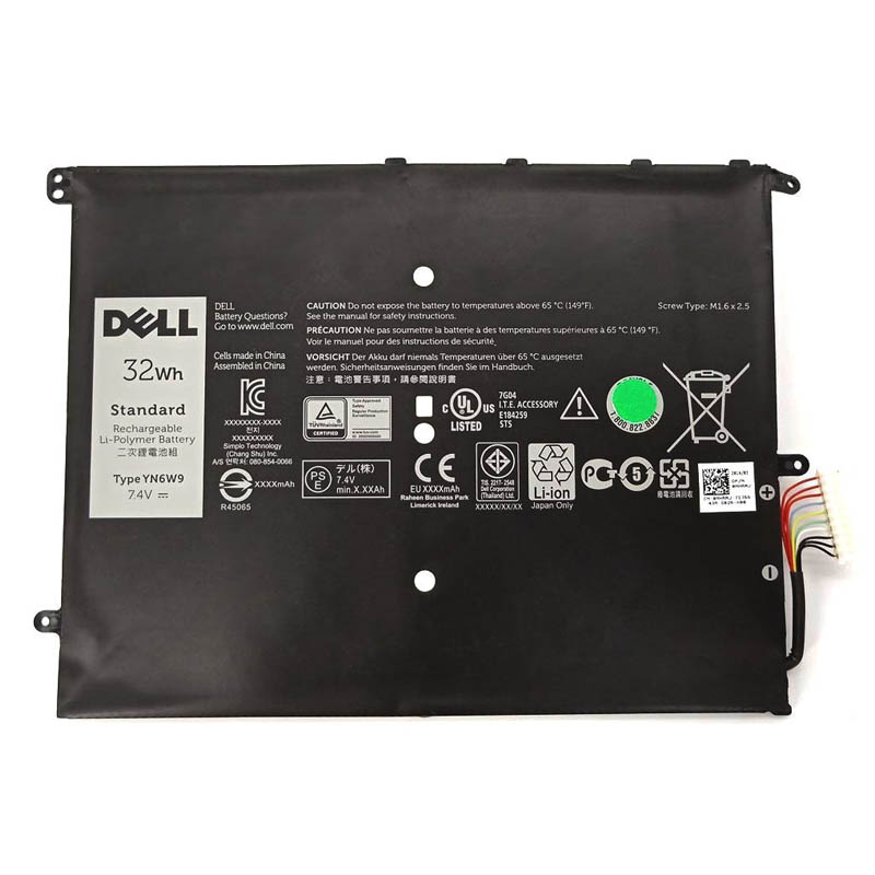(image for) Original 4324mAh 32Wh 2-Cell Dell YN6W9 Battery