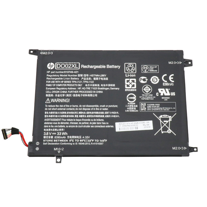(image for) Original 33Wh HP 810985-005 Battery