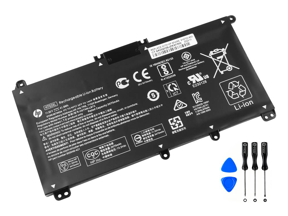 (image for) Original 3470mAh 41.9Wh HP 14 inch 14-f1000 Battery