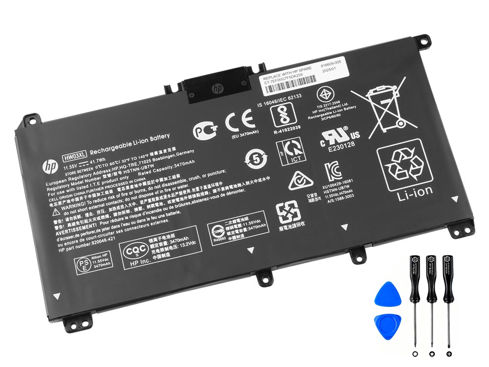(image for) Original 3440mAh 41.04Wh 3-Cell HP 17-c1000 17-cn1000 Battery