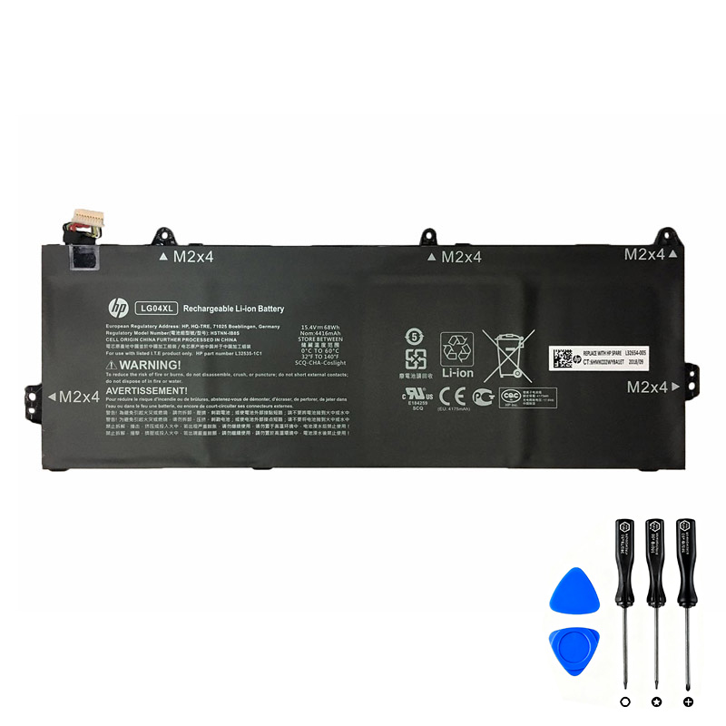 (image for) Original 4416mAh 68Wh 4-Cell HP HSTNN-IB8S L32654-005 Battery