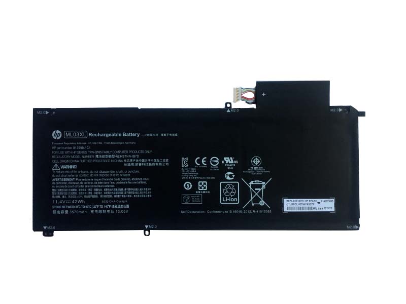 (image for) Original 3570mAh 42Wh 3-Cell Hp Spectre X2 Detachable 12t-a000 Battery