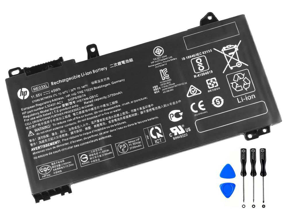 (image for) Original 3900mAh 45Wh 3 Cell HP mt22 Mobile Thin Client Battery