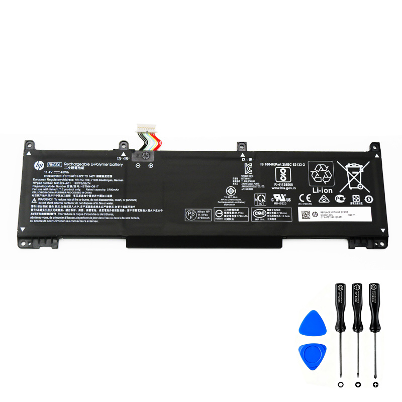 (image for) Original 3790mAh 45Wh 3 Cell HP M02027-005 M01524-AC1 Battery