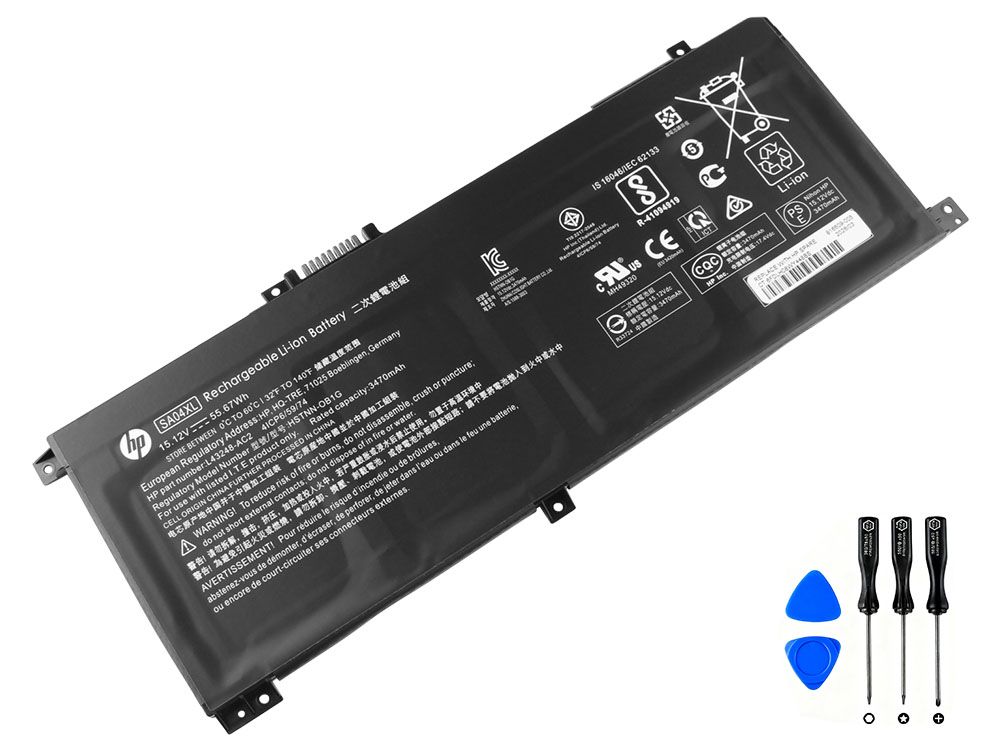 (image for) Original 3470mAh 55.67Wh 4-Cell HP ENVY 17m-cg1000 17m-cg1013dx Battery